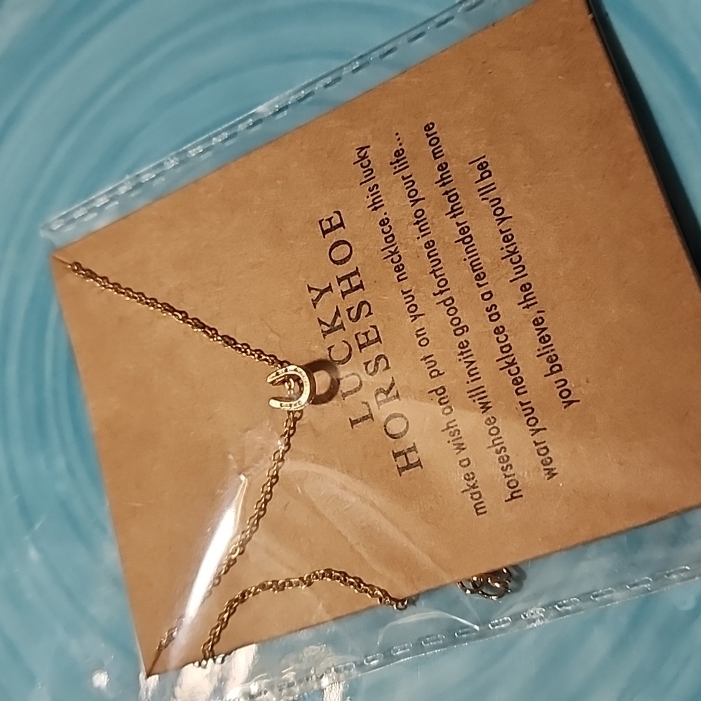 LUCKY HORSESHOE NECKLACE